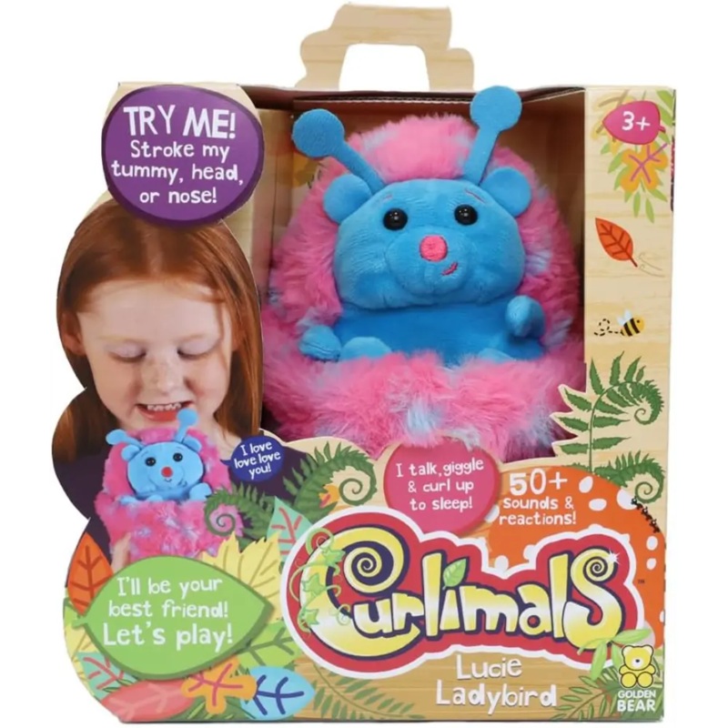 Curlimals Lucie The Ladybird