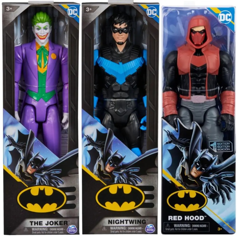 DC COMICS HERO+VILLAIN 12INCH 3ASST