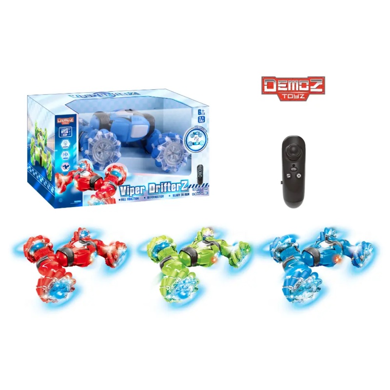 Demoz RC Viper Drifterz 1/12 2.4G 4WD with Light and Music Gyro BPC