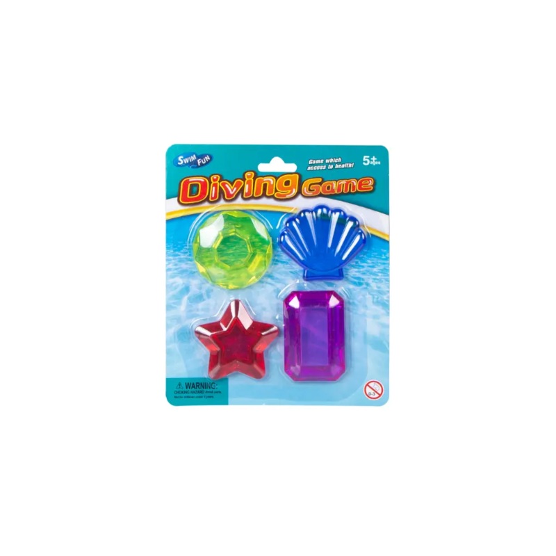 Diving Gemstone Toys 4pcs