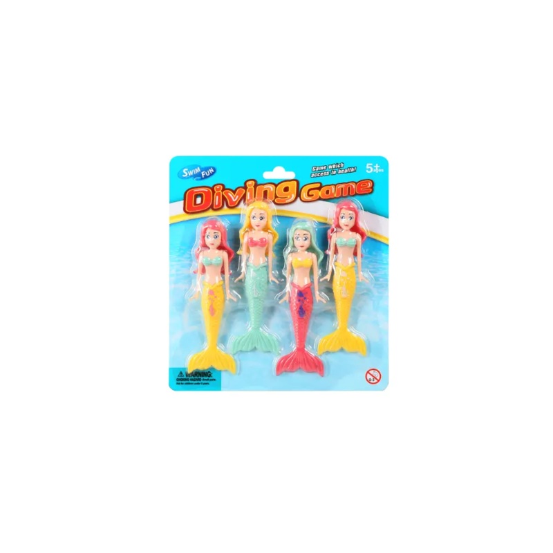 Diving Mermaid Toys 4pcs