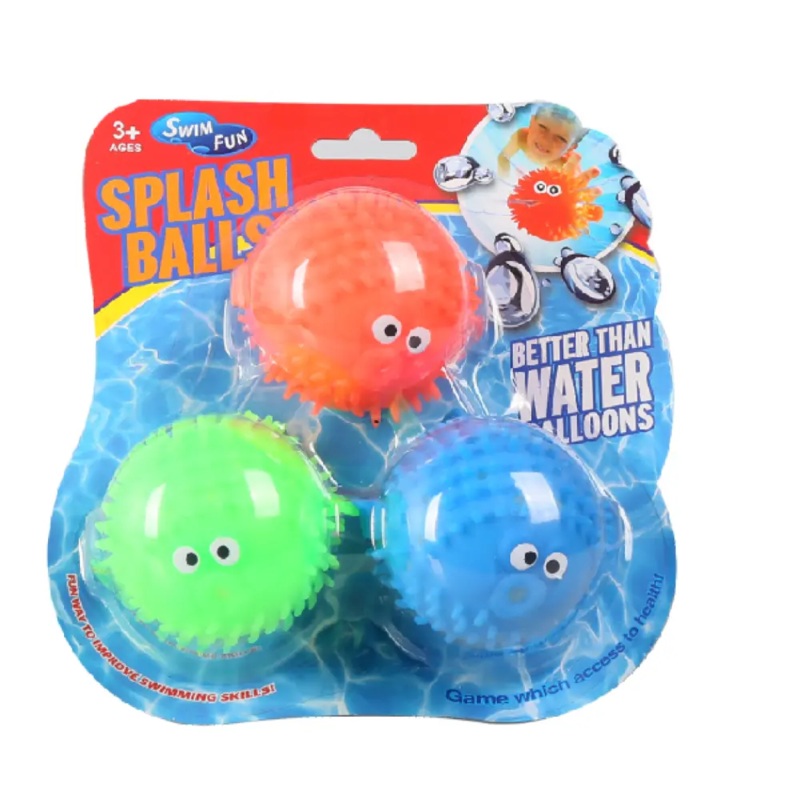 DIVING PUFFER FISH TOYS 3PIECES