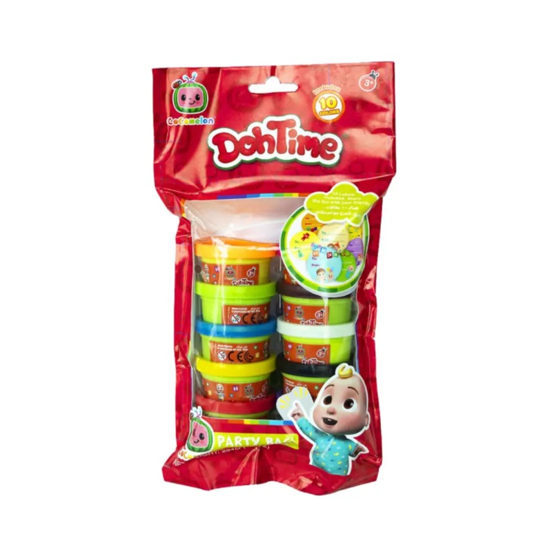 DohTime Cocomelon Party Pack 10-Pieces 1oz