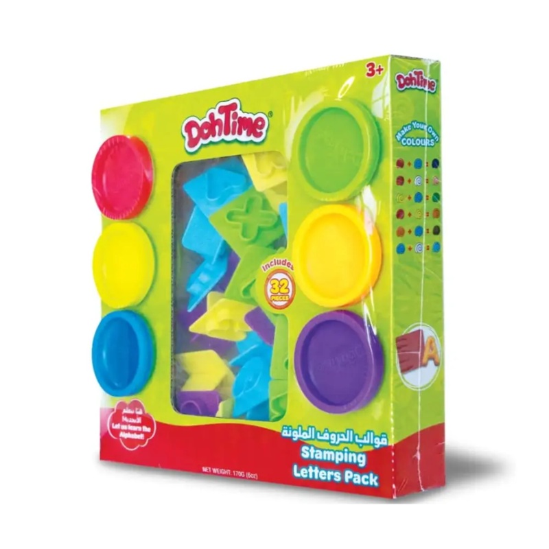 Dohtime Dough Stamping Letter pack