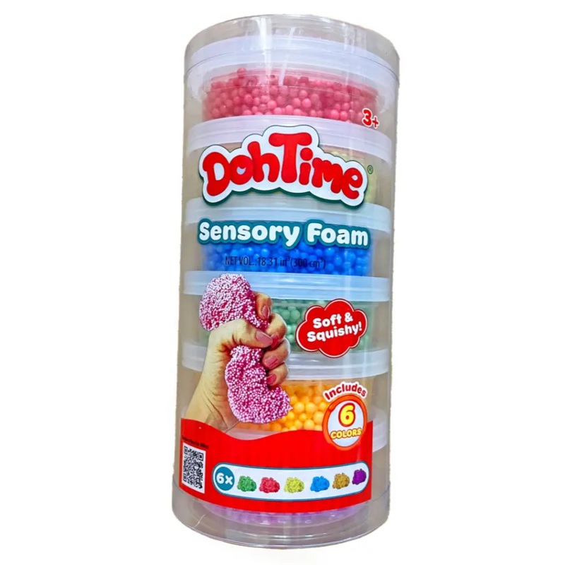DOHTIME SENSORY FOAM 6COLORS PDQ12 WOC