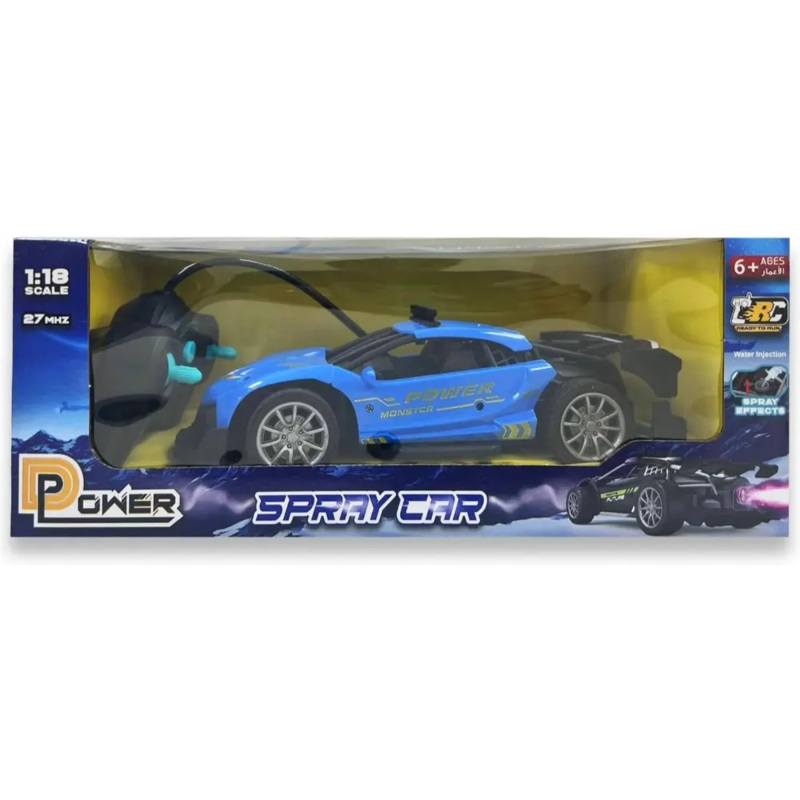 Dpower 1:18 Rc 4Wd Spray Runner Blue B/O
