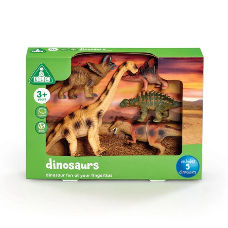 Elc Action Figures Dinosaur Set X 5 Box