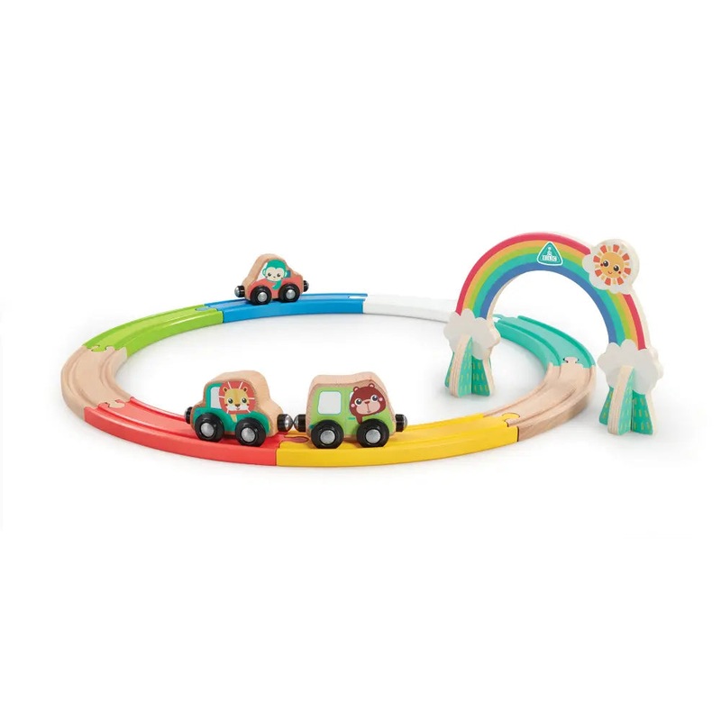 Elc Classic Wood Toddler Train Set