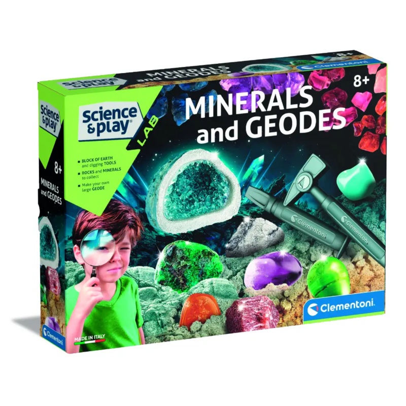 Clementoni Minerals and Geodes