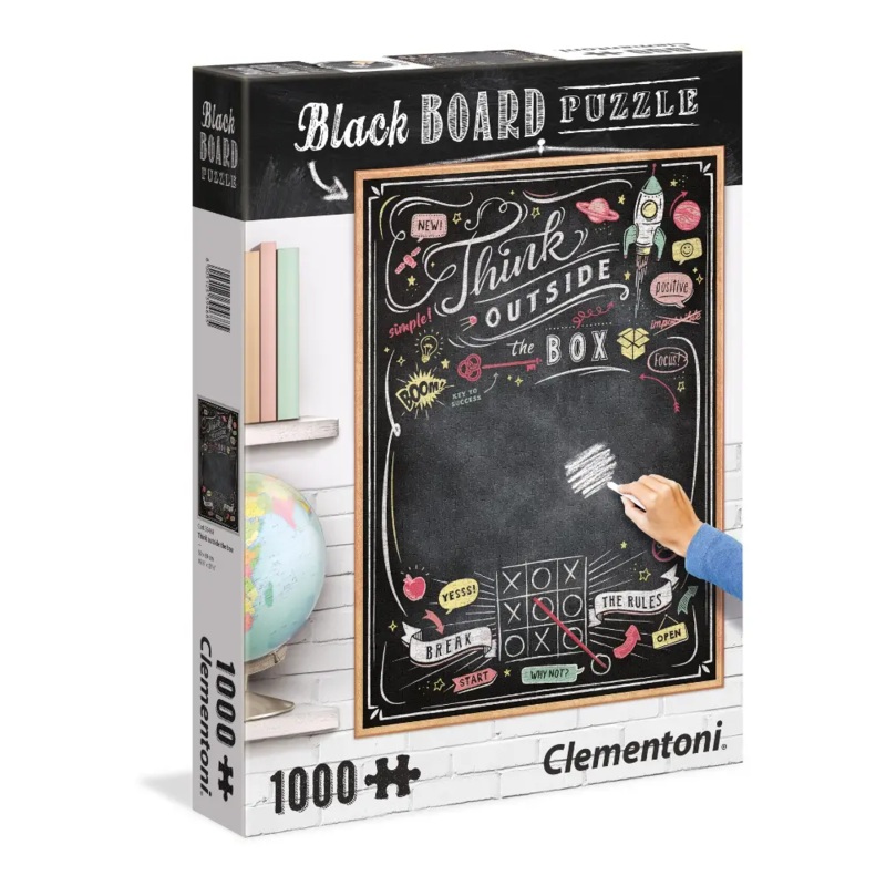 Clementoni Puzzle  Blackboard Puzzle 1000-Piece