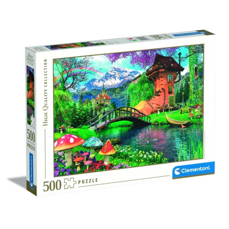 Clementoni Puzzle HQC Old Shoe House 500pcs