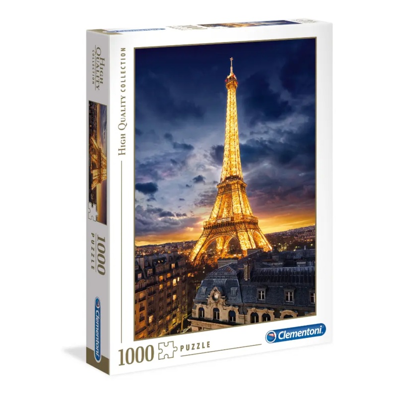 CLEMENTONI PUZZLE HQC TOUR EIFEL 1000-PI