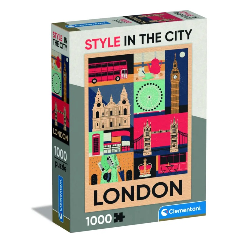 Clementoni Puzzle Style in the City London 1000pcs