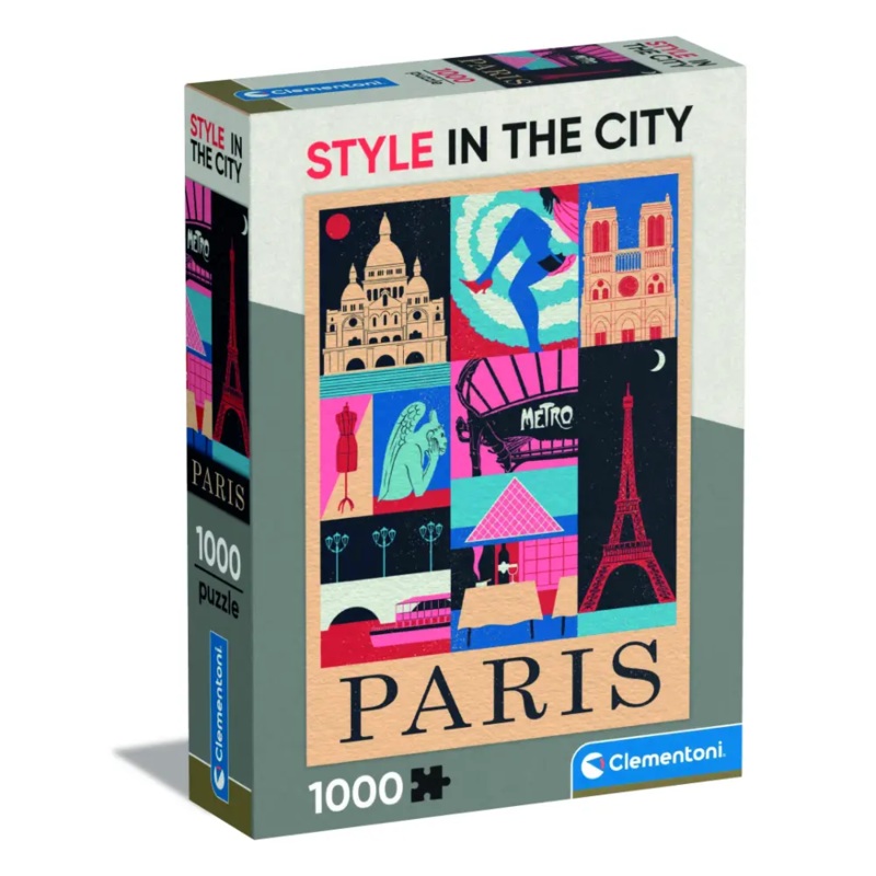 Clementoni Puzzle Style in the City Paris 1000pcs