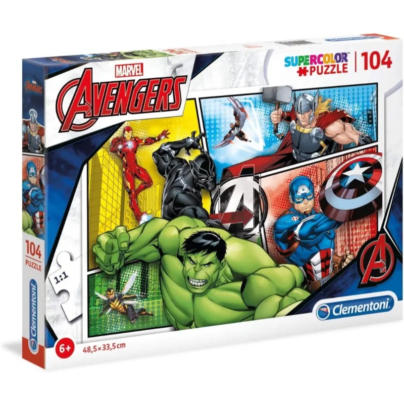 CLEMENTONI SUPERCOLOR PUZZLE-THE AVENGER