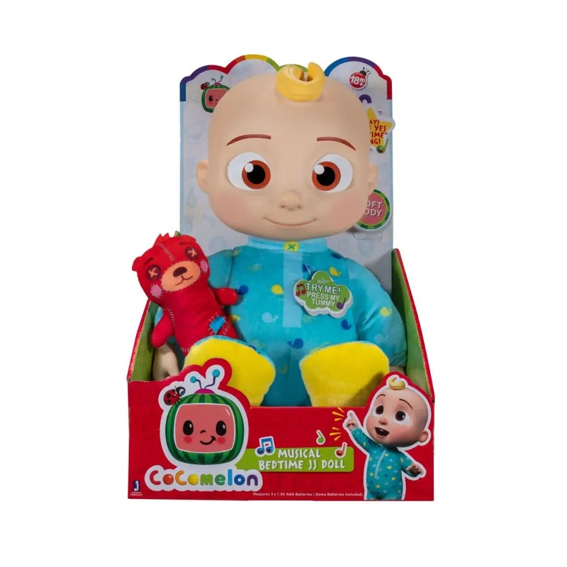 Cocomelon Jj Doll Roto Bedtime 11inch