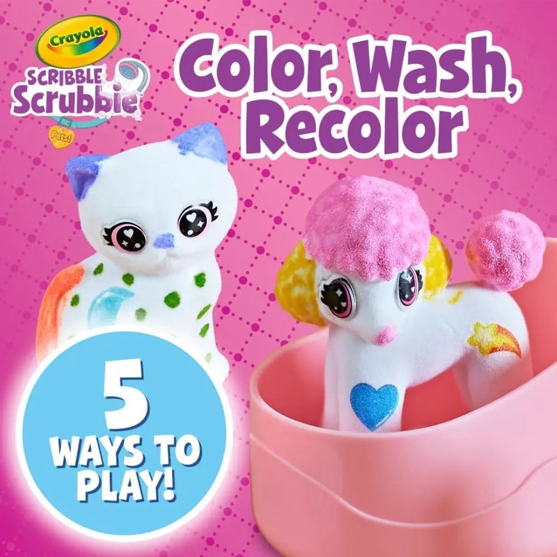 Crayola Scribble Scrubbie Pets Super Sa.
