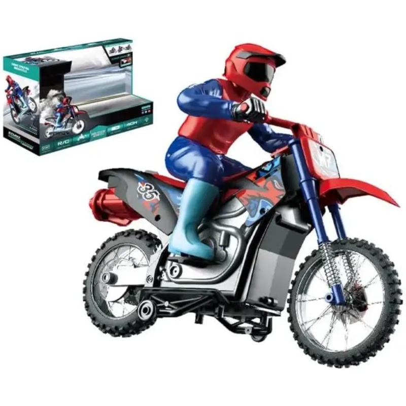 Crazon Scale 1:10 Smoking Motorcycle B/O
