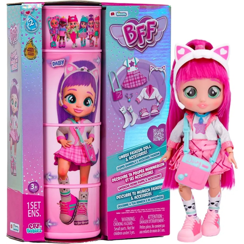 Cry Babies BFF Doll Daisy 8Inch