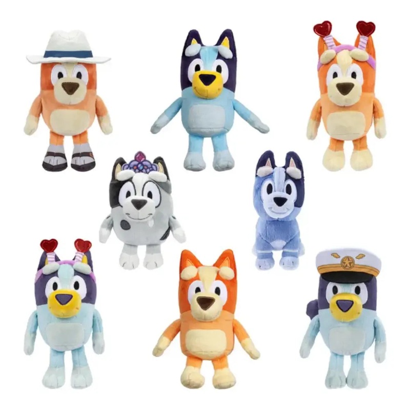 Bluey Plush  Asst S12 9Pcs Cdu