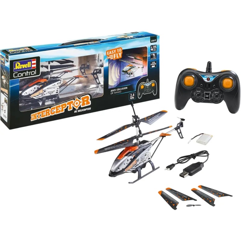 Carrera Rc Helicopter Anti Collision B/O