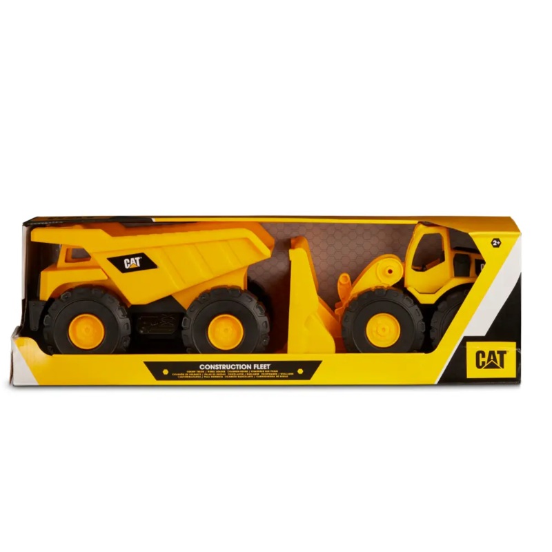 Cat Construction Fleet Free Wheel10" 2Pk