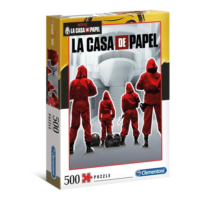Clem. Puzzle Hqc La Casa De Papel 500Pcs