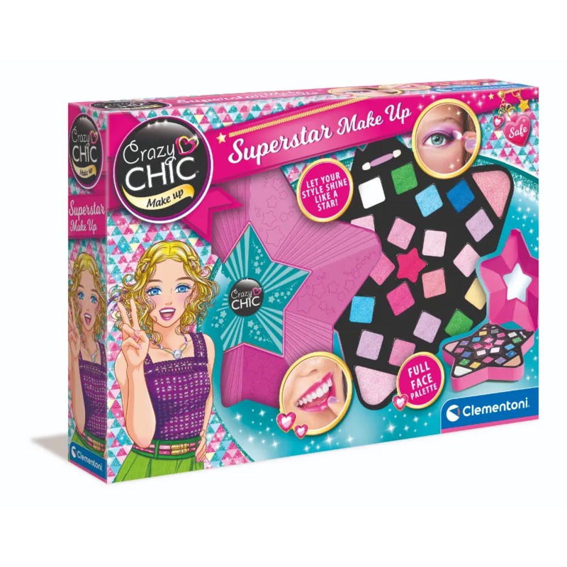 CLEMENTONI CRAZY CHIC SUPERSTAR MAKE UP