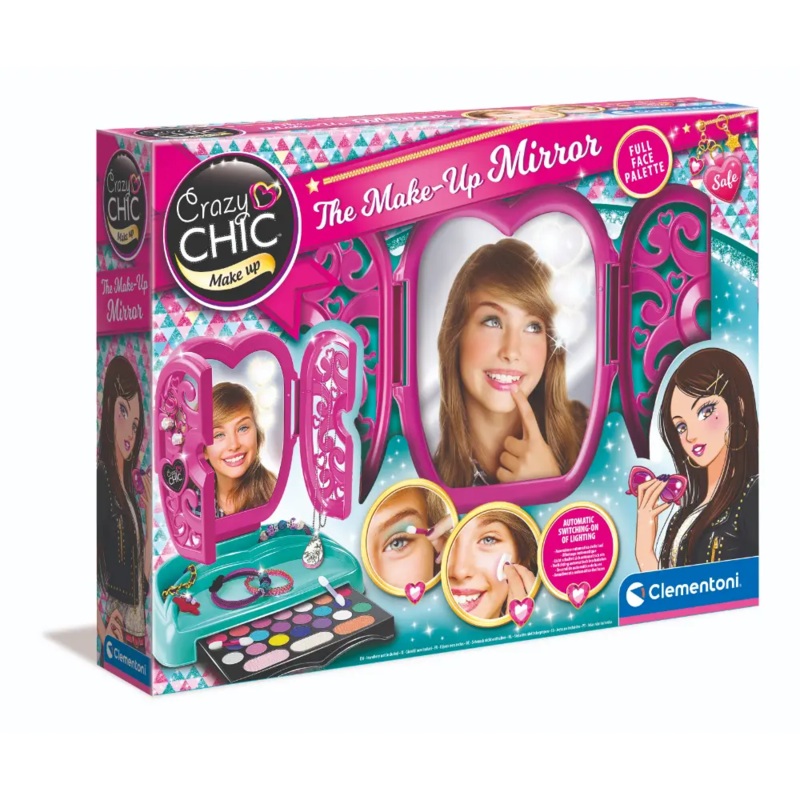 Clementoni Crazychic Mirror Make Up B/O