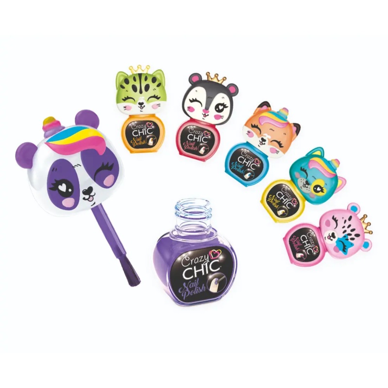 CLEMENTONI CRAZYCHIC NAIL POLISH SET PDQ