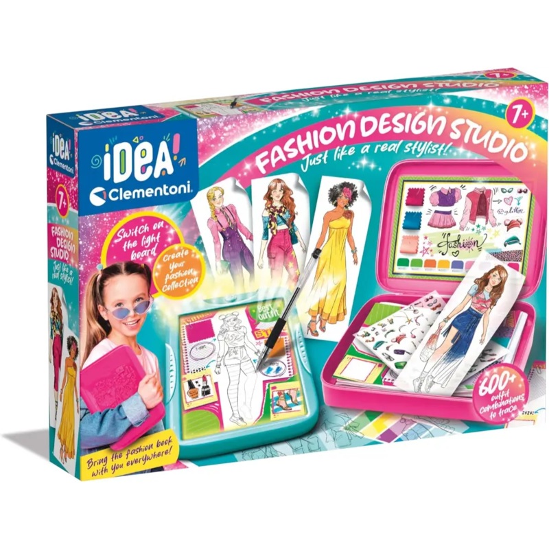 Clementoni Idea Fashion Design Studio Battery Operated