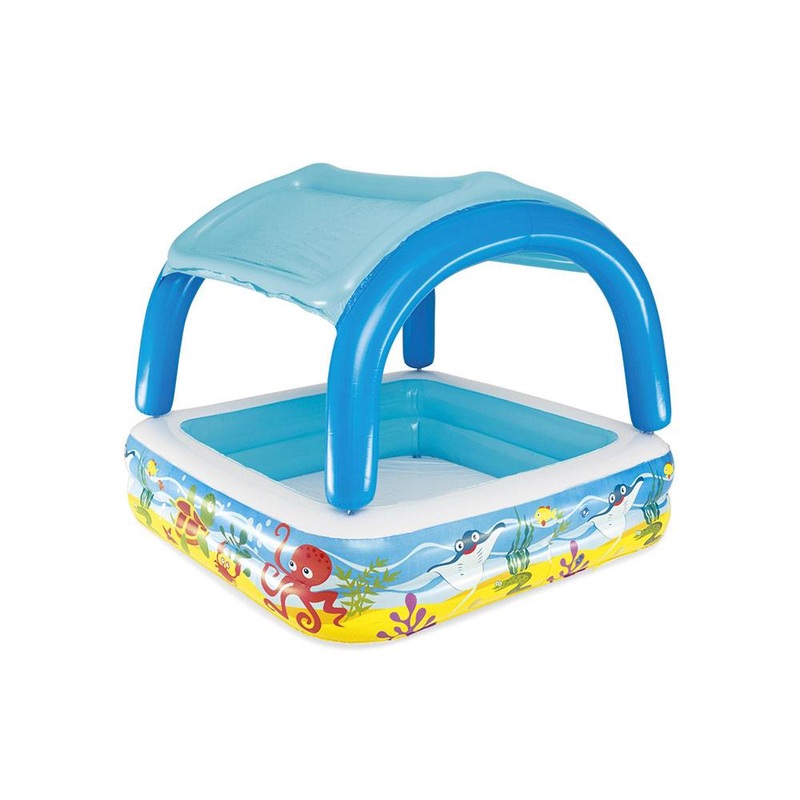 Bestway Play Pool With Canopy 140X140X114