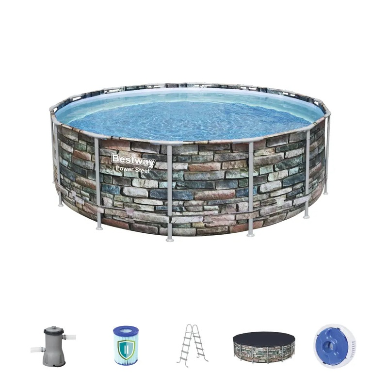 Bestway Poolset Powersteel Graph 427X122