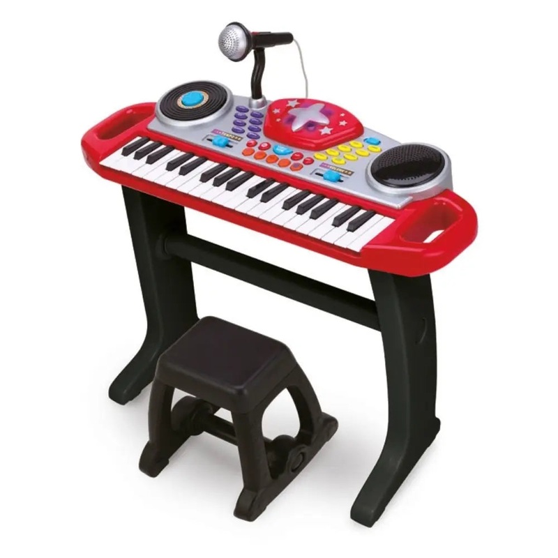 Winfun Keyboard Rock Star Set Red B/O