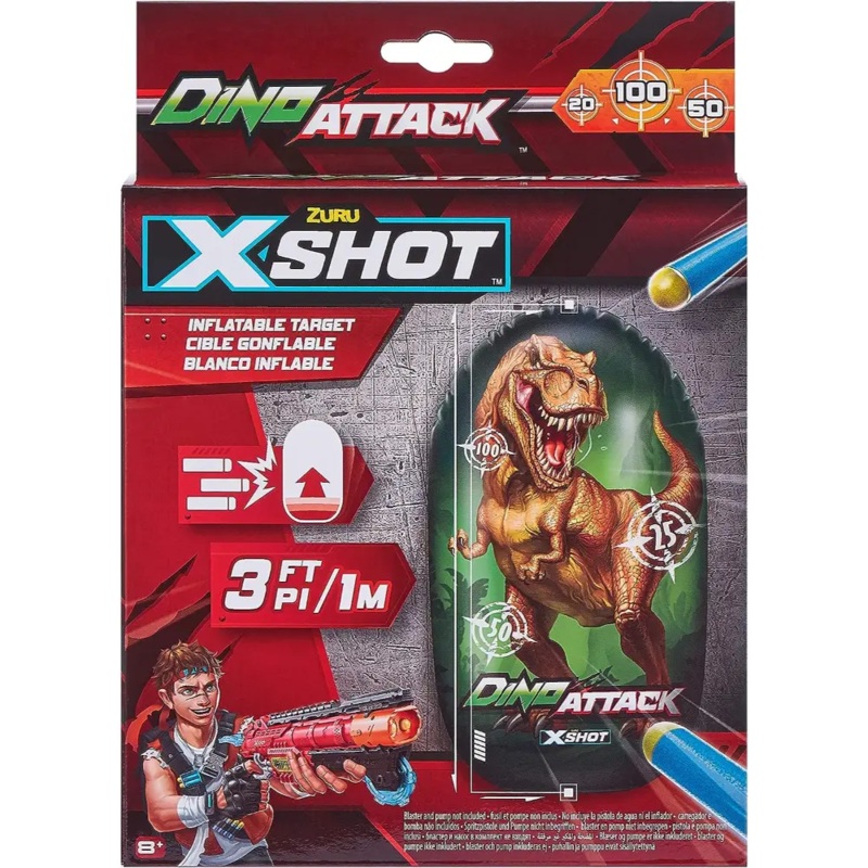 Xshot Dino Attackinflatable Dino Targe