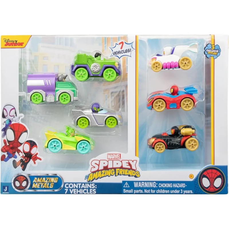 SPIDEY N FRIENDS AMAZING METALS MULTI 8P