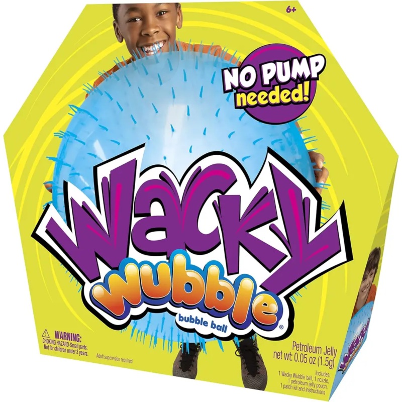 Super Wubble Wacky Bubble Ball Blue