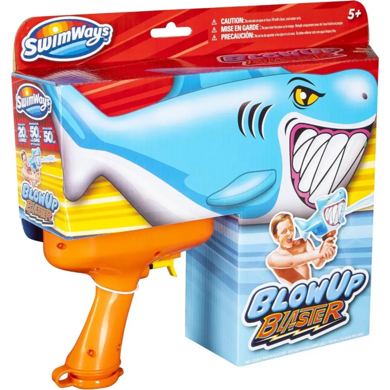 Swimways Blow Up Blaster Shark