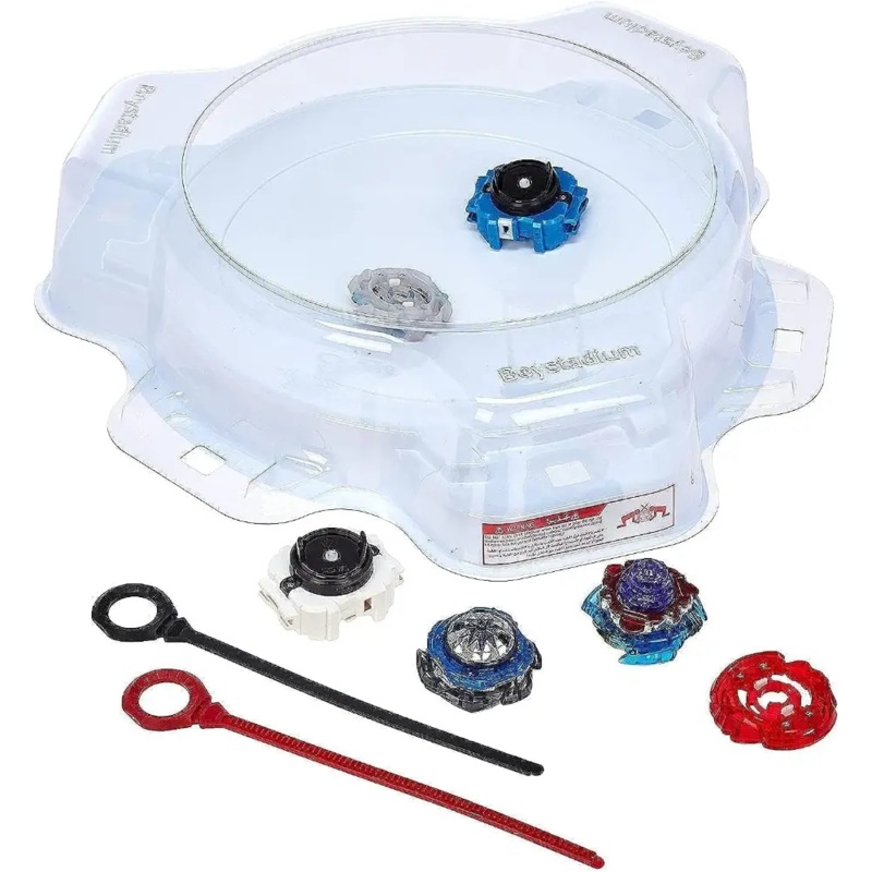 Takara Tomy-Beyblade-Beybattle Burst-Rise Battle Set Stadium S5- Valtryek V5 and Ace Dragon DX5
