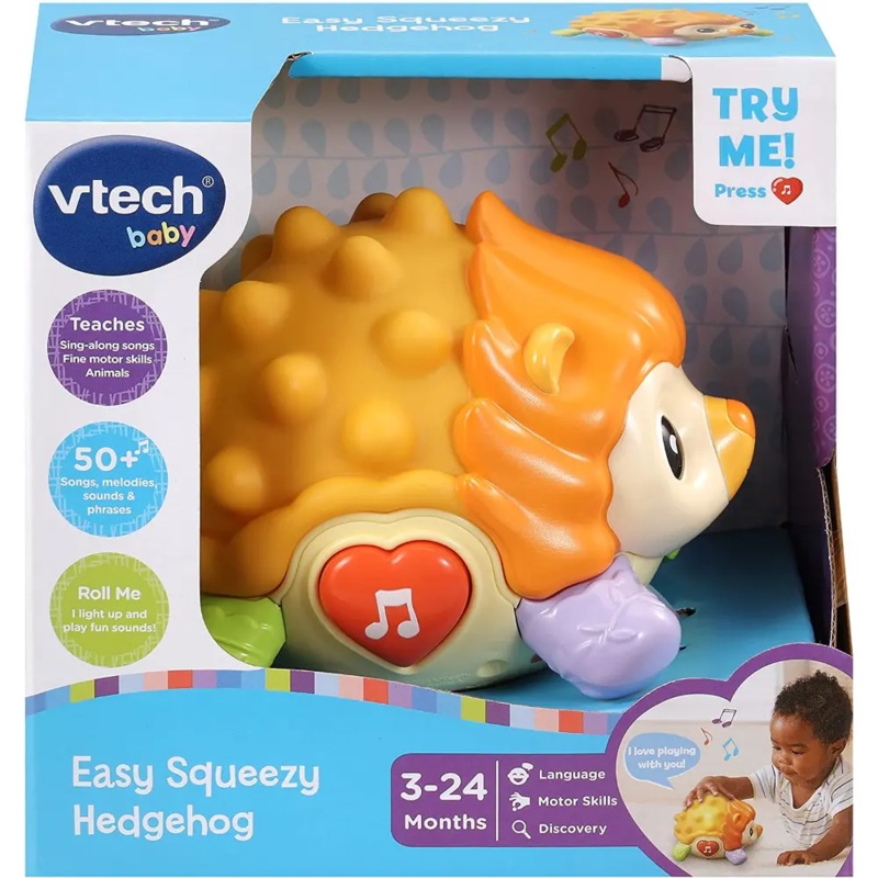 Vtech Easy Squeezy Hedgehog B/O