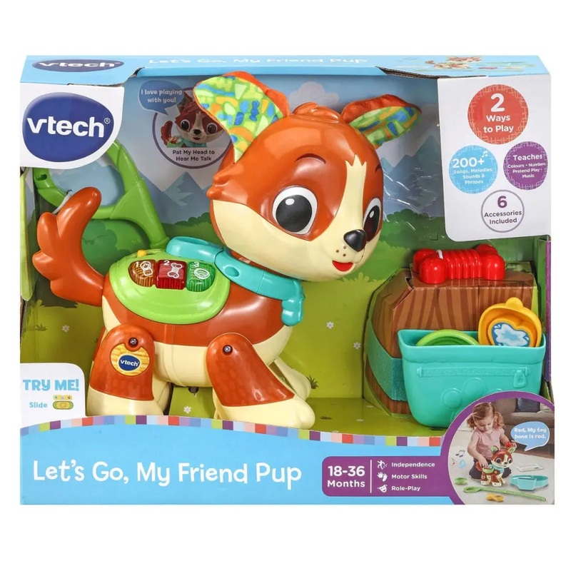 Vtech LetS Go My Friend Pup B/O