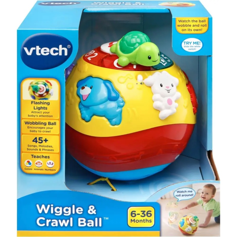 VTech Wiggle Crawl & Learn Ball B/O
