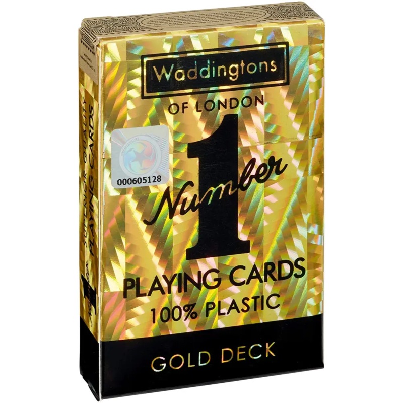 Waddington Number1 Playing Cards Gold CDU12