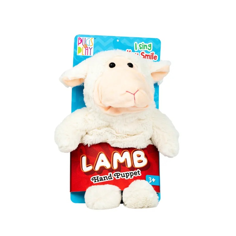 PUGS AT PLAY PUPPET LAMB 12INCH B/O