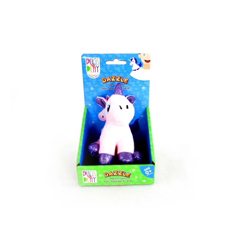 PUGS AT PLAY SHOULDER BUDDY DAZZEL 4INCH