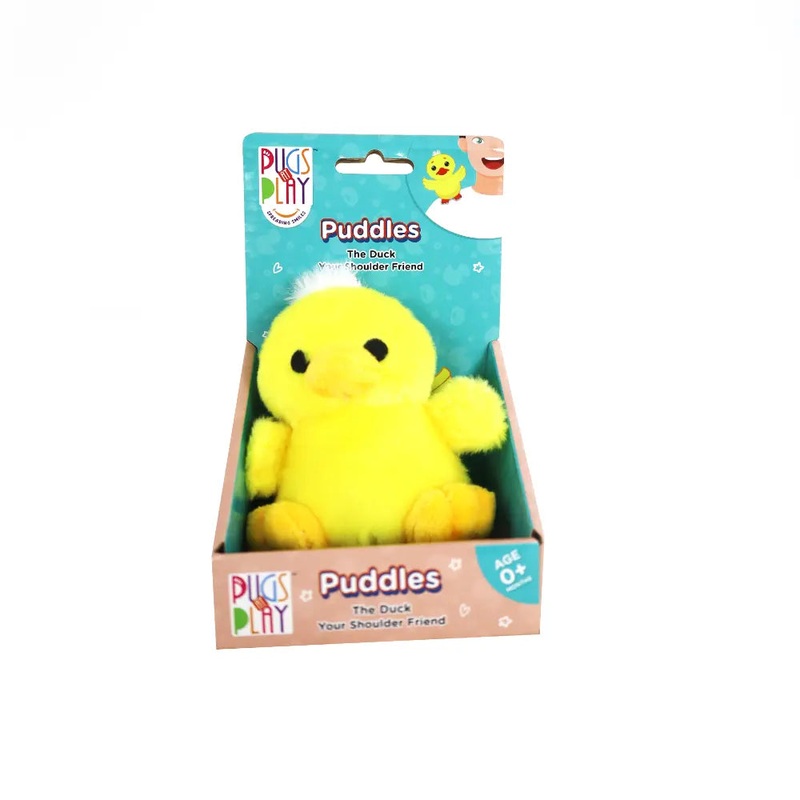 PUGS AT PLAY SHOULDER BUDDY PUDDLES 4INC