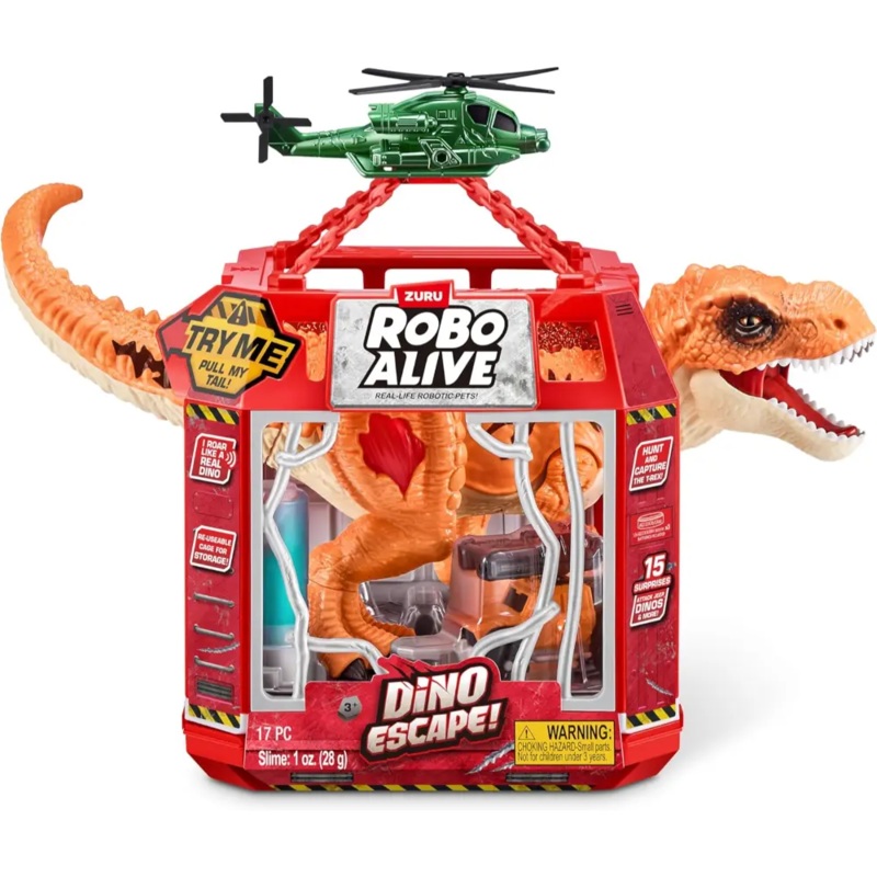 Robo Alive Dino Escape Playset B/O