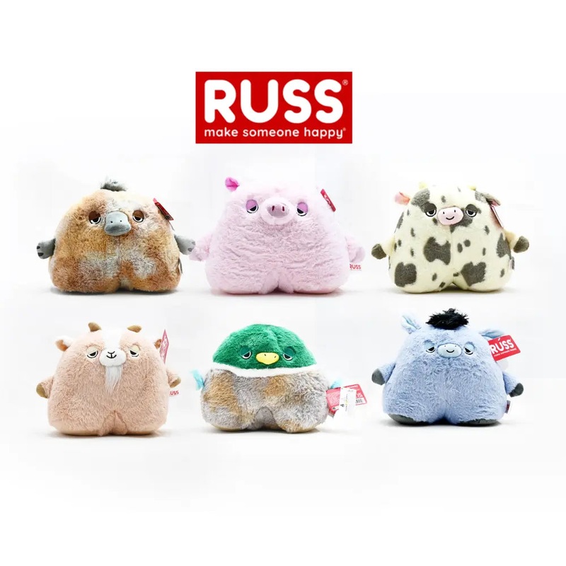 RUSS DAYDREAMERZ ANIMAL 9INCH 6ASST - Sold per Piece
