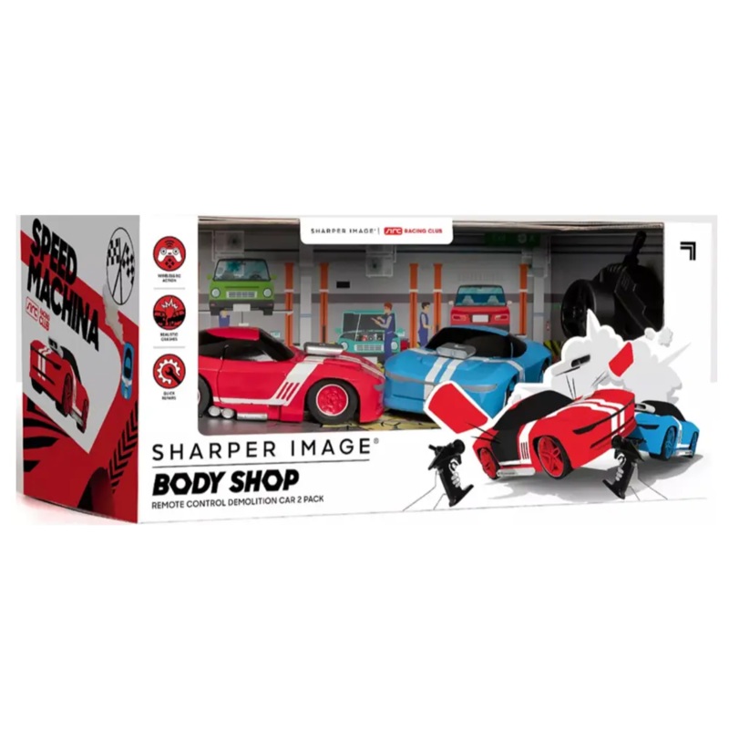 Sharperimage Rc Demolition Car 2Pk B/O