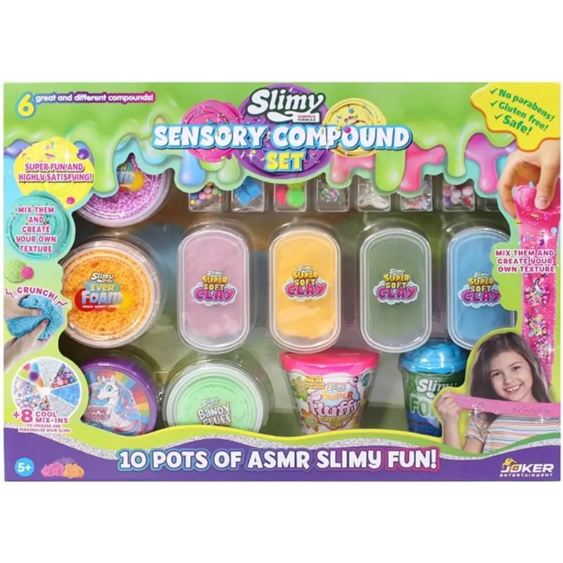 Slimy Sensory Compound Set 10 Pcs Set